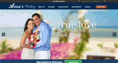 Desktop Screenshot of annasweddingbahamas.org